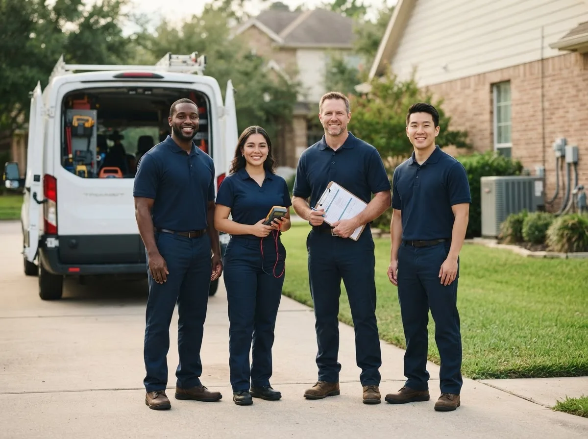 Certified HVAC technician near Bells, TX